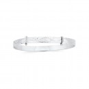 Sterling-Silver-Adult-Engraved-Expanding-Bangle Sale